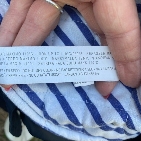 Zara Versatile Blue Hooded Jacket with Removable Vest Girls Size 13/14 - Picture 10 of 10